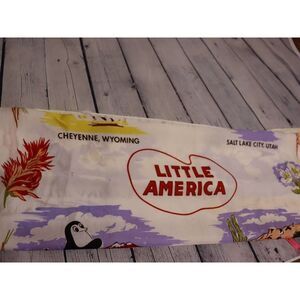 SUPER VINTAGE Little America Scarf!